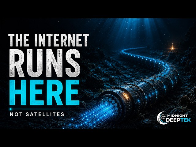 The Internet Runs Through Cables at the Bottom of the Ocean