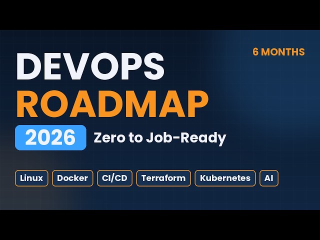 DevOps Roadmap 2026: The Fastest Way to Become a DevOps Engineer