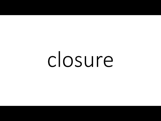 closure in Python