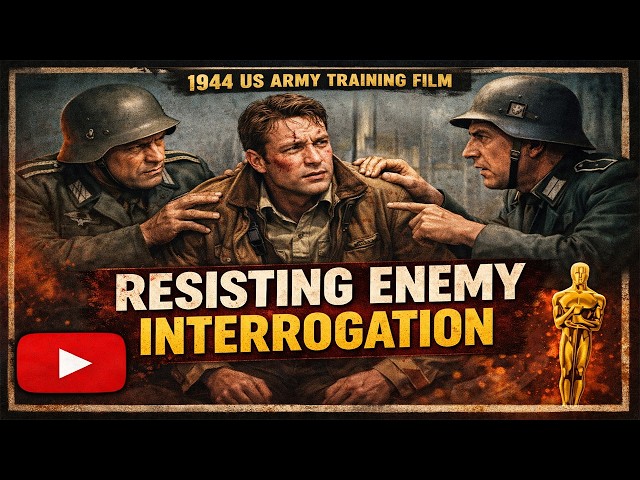 Resisting Enemy Interrogation 1944 | Rare US Army WWII Training Film