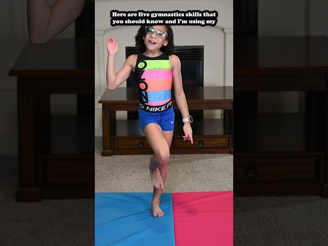 Top 5 Gymnastics Skills to Master | Tips & Tricks by Chloe D Gymnast