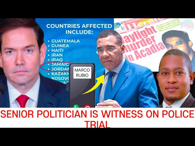 🚨Politician Is Crown Witness In Murda Trial👩🏽‍⚖️Calls For Openess In US🇺🇸Jamaica 🇯🇲Talks☎️