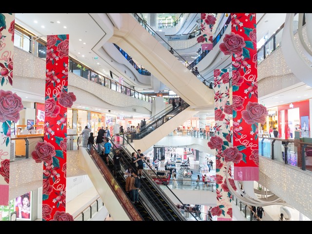 [4K] Walking tour Central Plaza Rama 9 Bangkok the best shopping mall in new business district