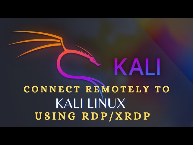 How to Connect Windows 11 to Kali Linux with RDP