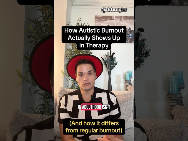Autistic Burnout in Therapy #autism #autistic