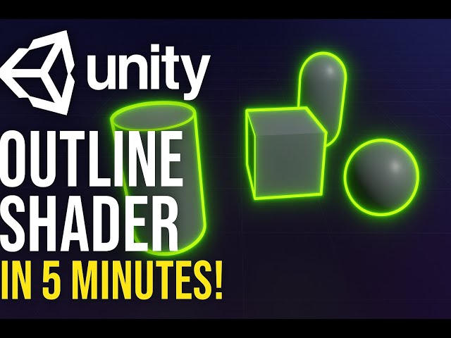 Simple Outline Shader in Unity Shader Graph | No Code (Beginner Friendly)