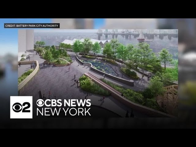Phase 2 of NYC's Battery Park Resiliency Plan is underway
