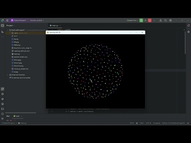 3d animation universe in python