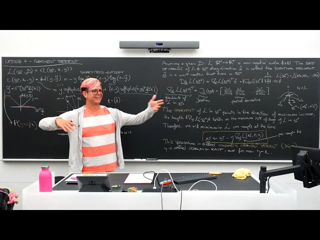 Lesson 07 – A softer perceptron, part III: gradient descent
