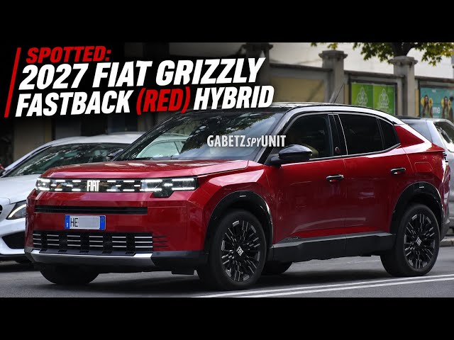 AVISTADO: Fiat Grizzly Fastback (RED) Hybrid 2027
