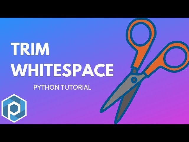 Python | Trim Whitespace From Strings with Strip Function