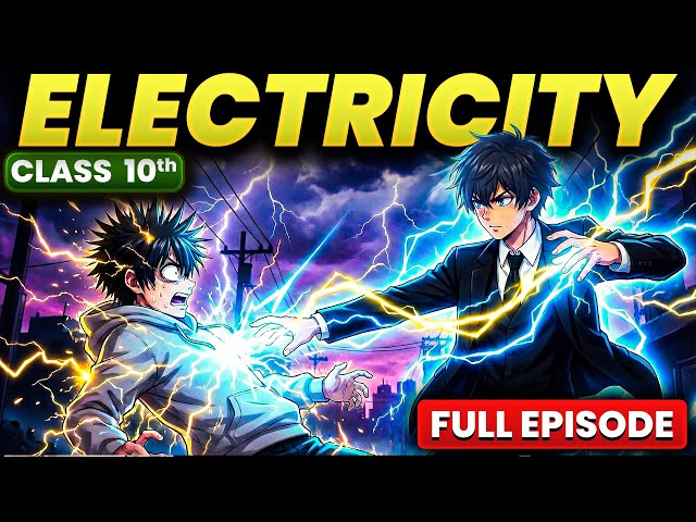 Electricity | Class 10 Anime - FULL EPISODE | Complete Chapter 11 in One Shot🔥