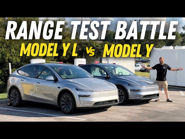 Tesla Model Y L Highway Range Test!