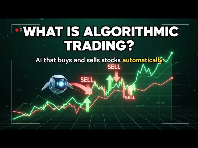 What Is Algorithmic Trading? 📈🤖 Explained in 10 Seconds | How AI & Algorithms Trade