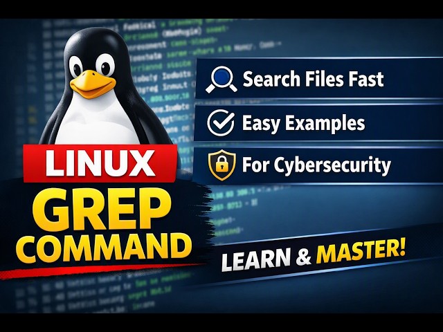 Master GREP in Linux | Simple & Clear Explanation for Beginners & Cybersecurity
