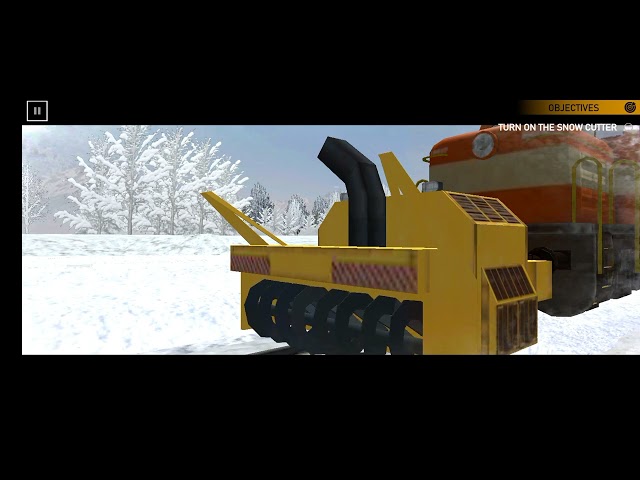 Indian Train Simulator | Kashmir Removing Snow From Tracks