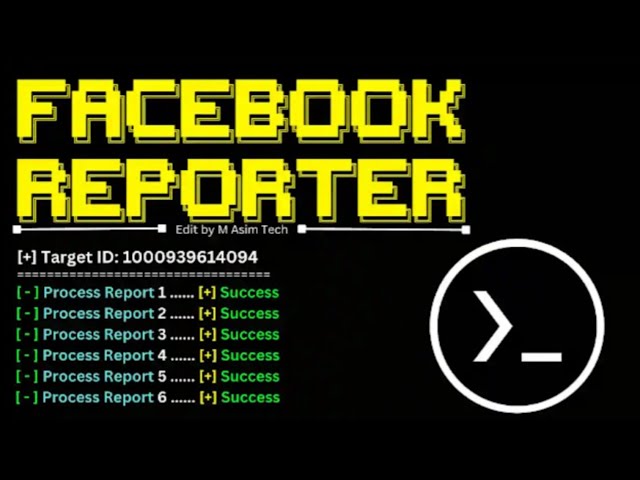 Report Facebook ID Using Termux (2026)