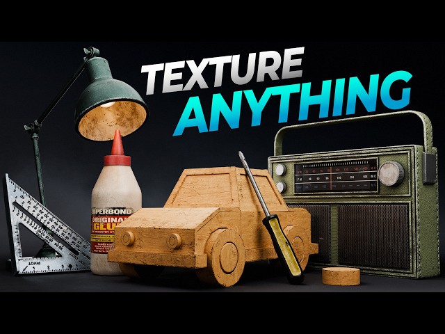How to Texture Anything in 5 Minutes