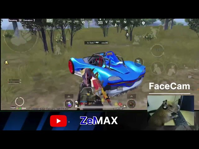 BGMI CONQUEROR LOBBY 2v4 GAMEPLAY  [ZeMAX] INTANCE FIGHT 