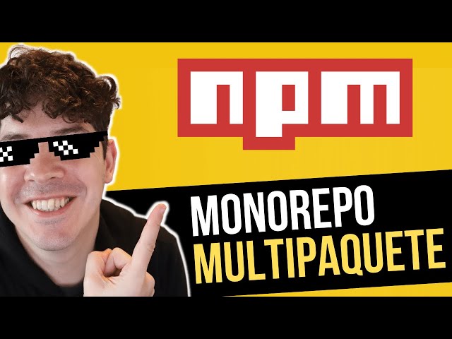 Crea un monorepositorio multipaquete con npm workspaces y releases de paquetes