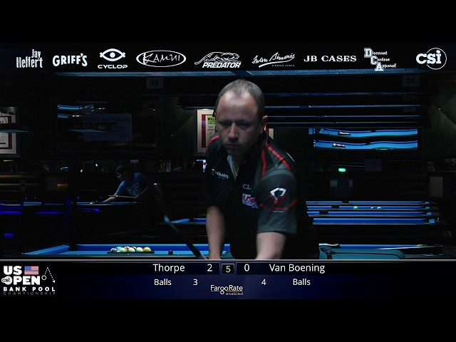 BANK POOL FINAL: Shane Van Boening vs Billy Thorpe - 2019 US Open Bank Pool Championship