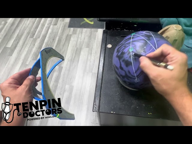What do layouts mean and how do I lay out a bowling ball?