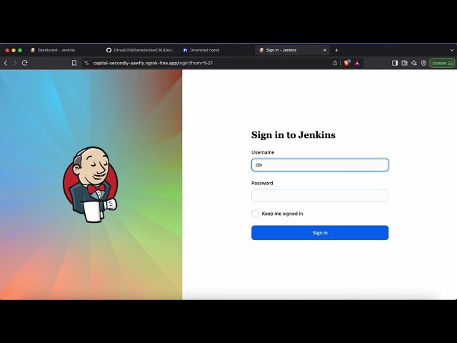 ngrok Setup & GitHub Webhook Integration for Jenkins