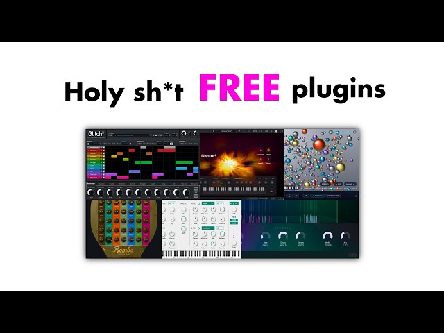 These plugins shouldn't be free