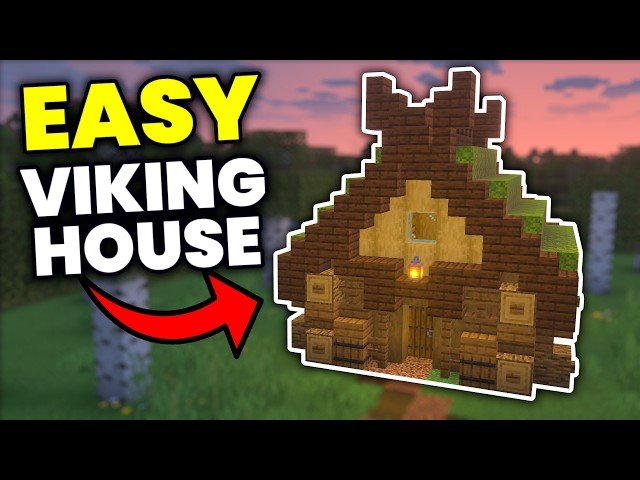 Easy Viking Starter House For Survival Minecraft