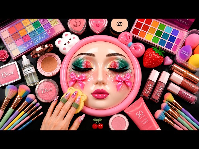 ASMR Makeup on Watermelon 🍉 (No Talking)
