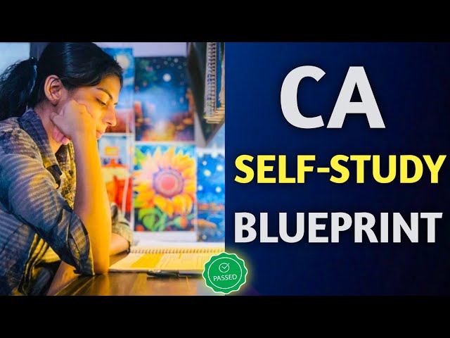 How to Clear CA Exams Without Coaching (Realistic Self-Study Plan)