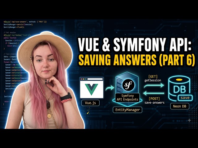 PTI #6 | How to Create a Symfony API for Saving Vue.js Answers to Neon DB