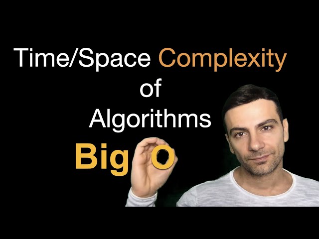 Algorithm Time/Space Complexity (Big O)