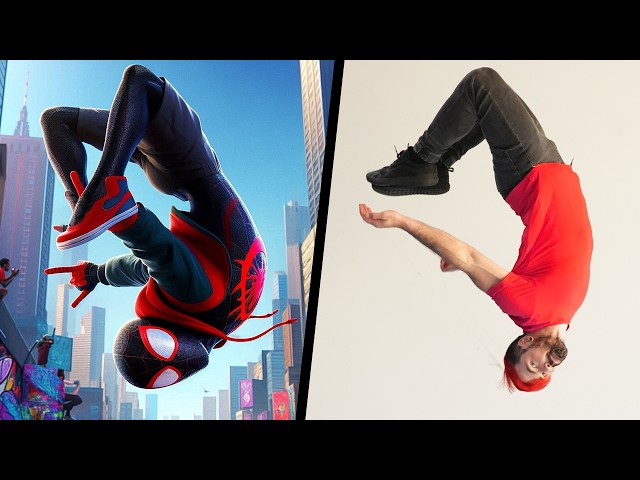 Stunts From Spider-Man: Into the Spider-Verse In Real Life
