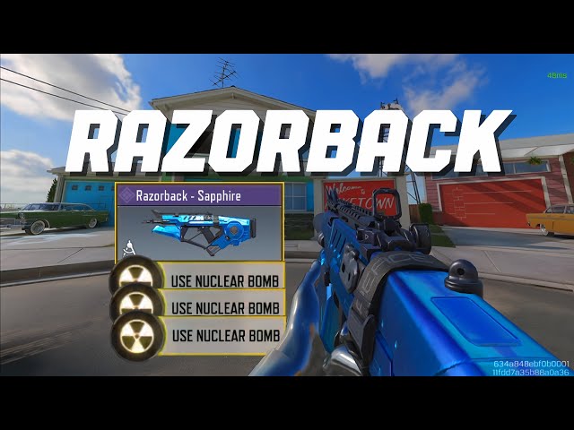 3 NUKES & 60 KILLS with the RAZORBACk! (BEST LOADOUT) | COD Mobile