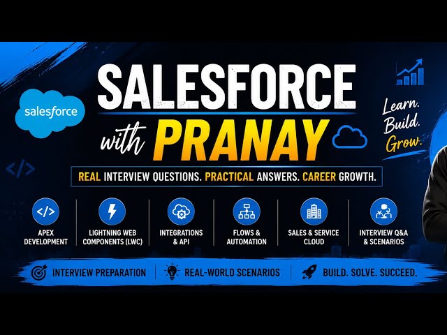 Real Salesforce Developer Interview Questions | Scenario-Based Answers | 3+ Years Experience