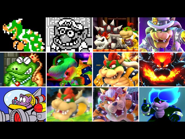 Evolution of Final Boss Fights in Super Mario (1985 - 2026)