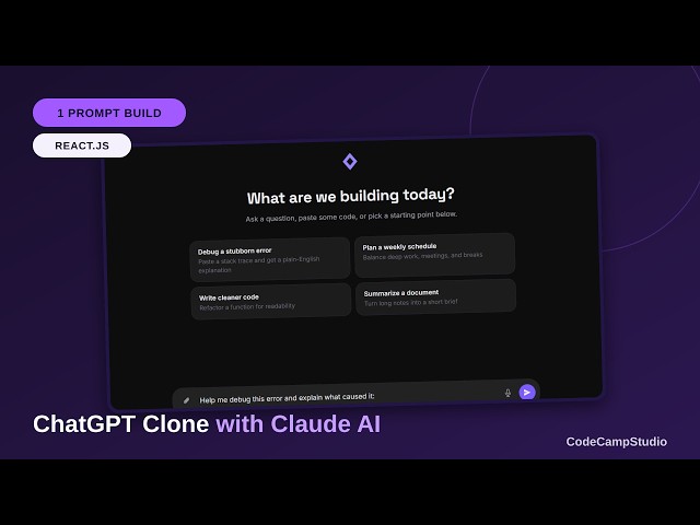 I Cloned ChatGPT With ONE Prompt Using Claude 😱