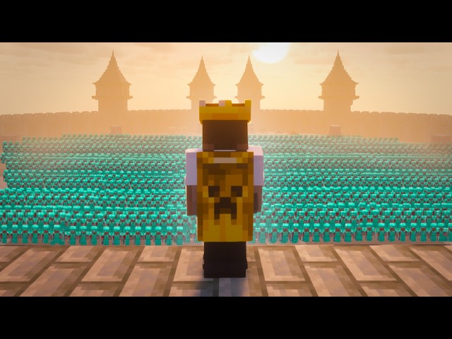 Minecraft Combat Master VS 1000 Players