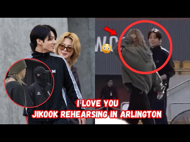 💜JIKOOK IN ARLINGTON? Jimin & Jungkook’s Secret Date Without Cameras? Jungkook: “I LOVE YOU!” 😱