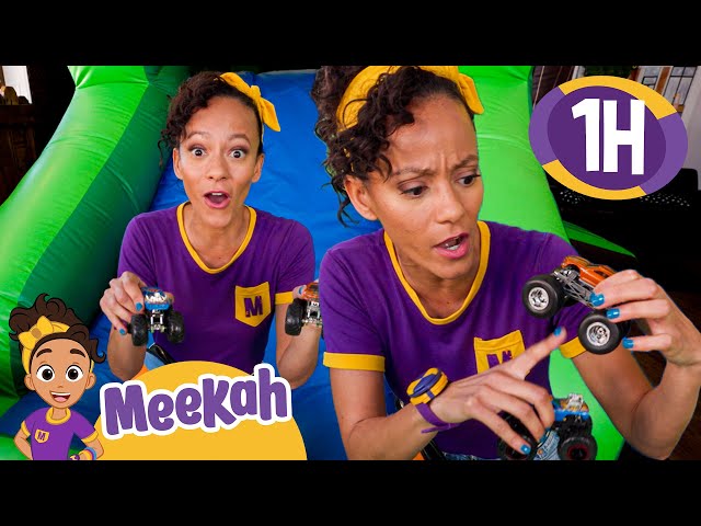 Meekah's Monster Truck Car Wash | Educational Videos for Kids | Blippi and Meekah Kids TV