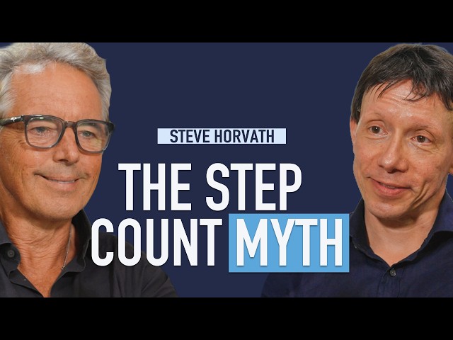 Why 10,000 Steps Won’t Reverse Aging (And What Actually Works) | Dr. Steve Horvath