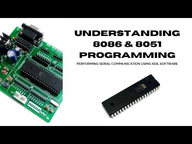 8051 Assembly language: Performing Serial communication using keil software