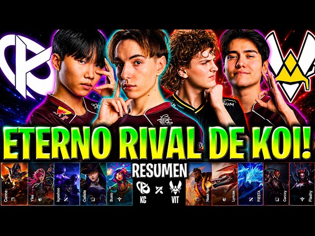 ASÍ JUEGA KARMINE CORP! 😱ETERNO RIVAL DE KOI!🔥 | KC vs VIT Resumen LEC VERANO 2026 COSTREAM IBAI