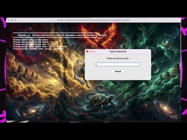 This Python System Predicts Your Future? 🔮 Chinese & Western Fusion Fortune Telling Oracle System!
