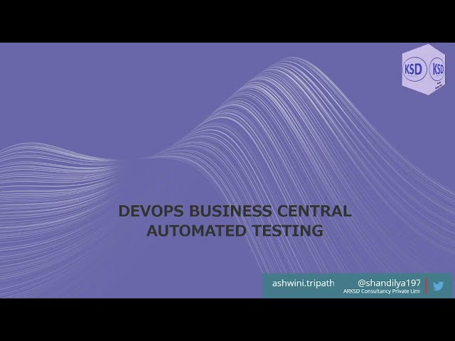 DevOps BC Automated Testing
