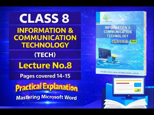 Class 9 ICT | Chapter 1 | Lecture 8 | Pages explained 14-15