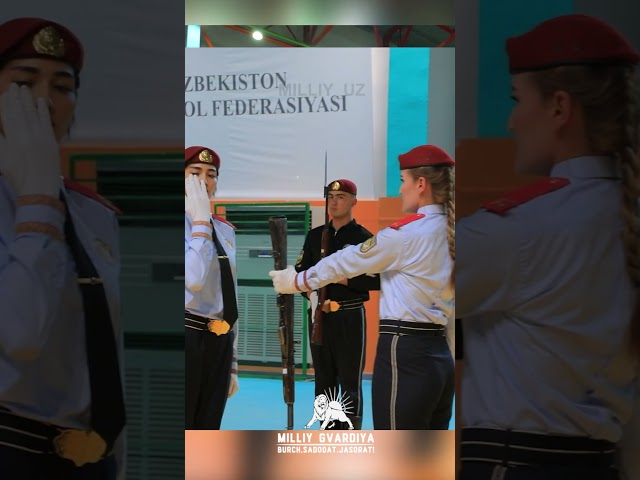Karabine qizlar talqinida Milliy gvardiya#gvardiya #army #military  #nationalguard  #specialforces
