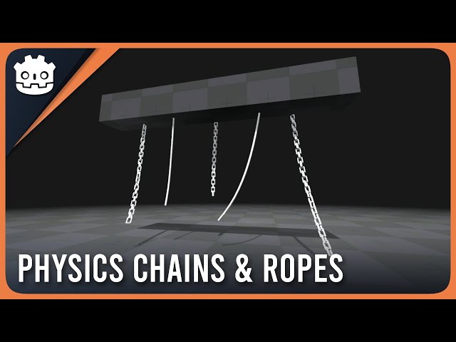 Procedural Chains & Ropes in Godot Engine | Tutorial