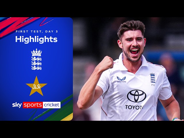Joe Root begins new era in style! 👌 | England vs Pakistan First Test, Day Three | Highlights